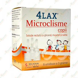 4LAX микроклизма д/детей.3гр 6шт
