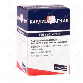 Кардио-Магнил 150мг 100таб