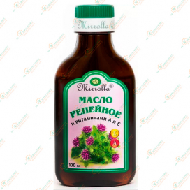 Масло репейное с вит.А и Е 100мл