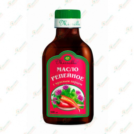 Масло репейное с красным перцем 100мл