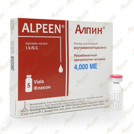 Алпин 4,000МЕ 5фл.
