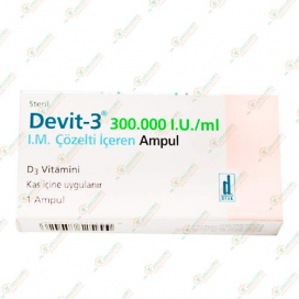 Девит-3 300.000I.U/ml 1амп в/м или орал.