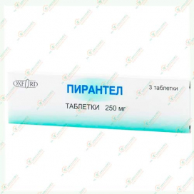 Пирантел 250мг 3таб