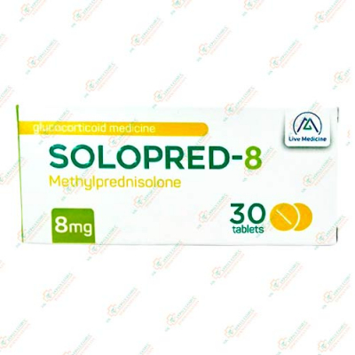 Метилпреднизолон (Солопред 8) 8мг 30таб