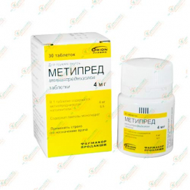 Метипред 4мг 30таб