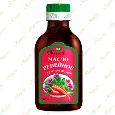 Масло репейное с перцем 100мл