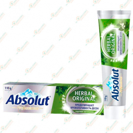 Зубная паста Absolut 110гр Herbal original