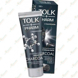 Tolk+ Зубная паста 100гр CHARCOAL