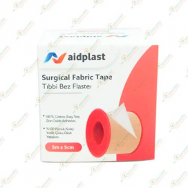 Лейкопластырь Aidplast 5мх5см тканевой