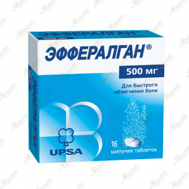 Эффералган 500мг 16шип.таб.
