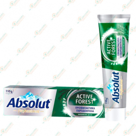 Зубная паста Absolut 110гр Active Forest