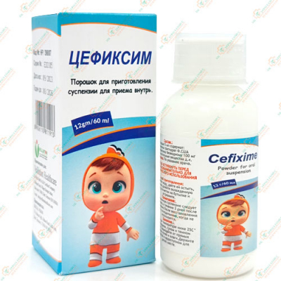 Цефиксим 100мг/5мл 60мл